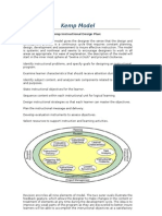 Kemp Instructional Design Model Guide