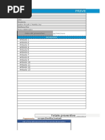 Modello Preventivo Excel