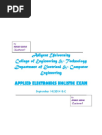 Holistic Exam-1 PDF