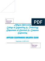 Holistic Exam-1 PDF