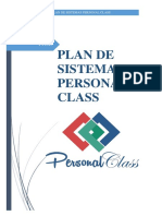 Plan de Sistemas Personal Class