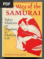 The Way of The Samurai - Mishima, Yukio (1925-1970)