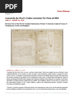 Codex Leicester Press Release Final v3