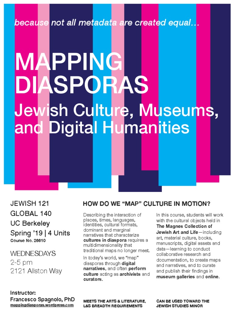 Mapping Diasporas in Jewish Culture | PDF | Social Science