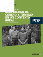 Diagnóstico de Género en El Turismo en Un Contexto Rural