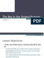 The Boy in The Striped Pyjamas: Lesson 2