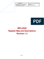 MPU 9250 Registers