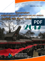 Kecamatan Gandang Batu Silanan Dalam Angka 2017