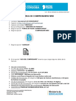 Instructivo para Pedir Factura Web PDF