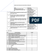 Daftar Serah Terima Kepala Ruang Rawat Inap Lantai 3