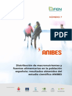 Distribución de Macronutrientes y Fuentes Alimentarias en La Población Española: Resultados Obtenidos Del Estudio Científico ANIBES