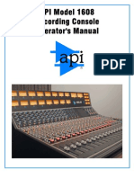 API 1608 Manual