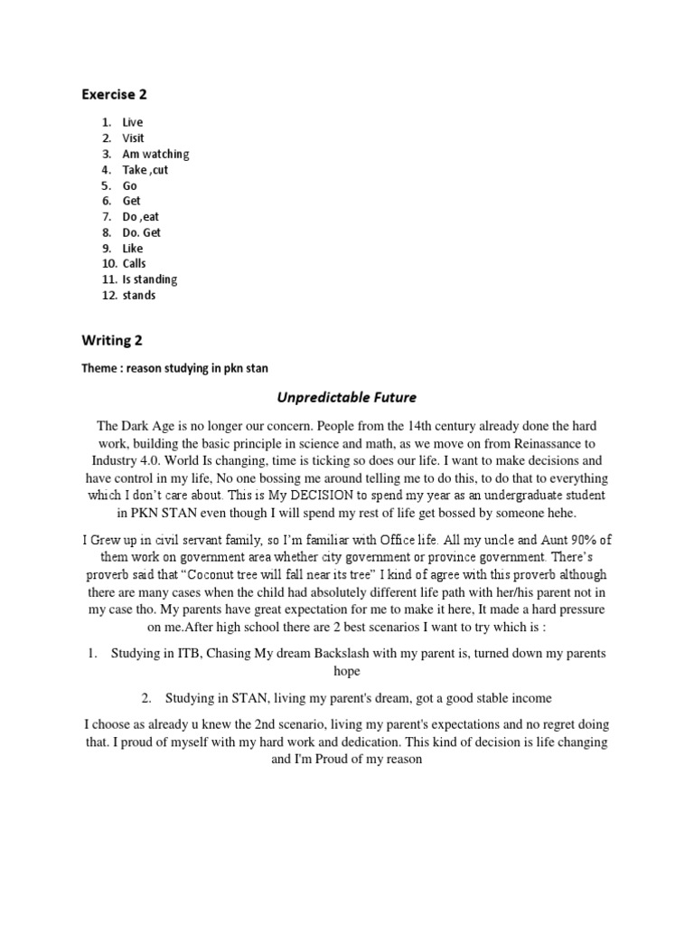 Exercise 2 | PDF