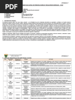 Programacion Anual Persona Familia 2018