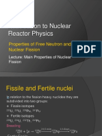Main Properties of Nuclear Fission - Lecture 3