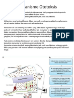 Mekanisme Ototoksis