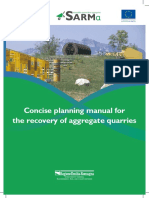 Concise Planning Manual For The Recovery of Aggregate Quarries