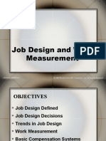 Job Designing and Work Measrement