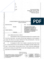 Declaration of Ron Laffitte 2008 Chris Cornell Court Documents
