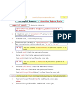 Gramatica Inglesa Lesson 49 Direct and Indirect Speech Discurso Directo e Indirecto PDF