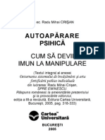 are Psihica - Cum Sa Devii Imun La Manipulare - Dr. Radu Mihai Crisan (2005)