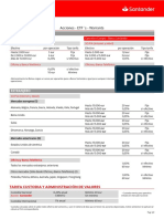 Tarifas Valores SOFIA PDF