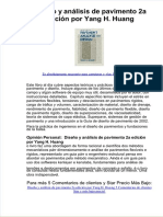 Diseno y Analisis de Pavimento 2a Edicion Por Yang H Huang Averigue