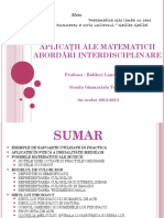 Aplicatiialematematicii 121109130429 Phpapp01