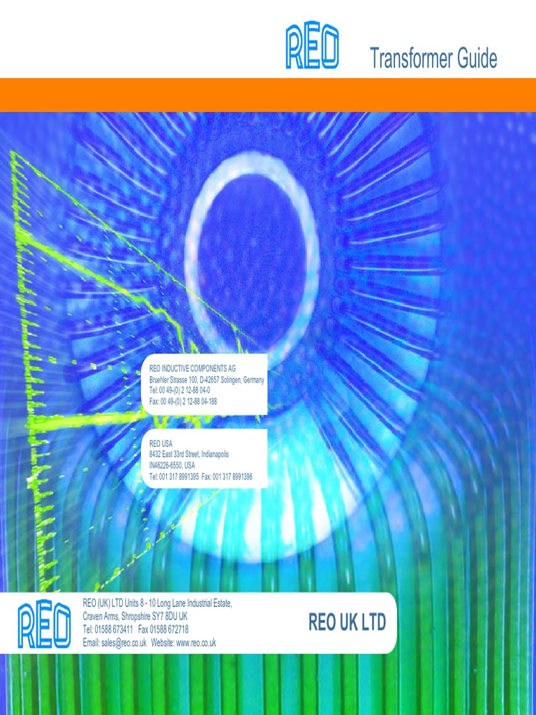 Transformer Guide: Reo Uk LTD | PDF