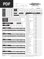 Hoja de Personaje Editable D&D 3.5