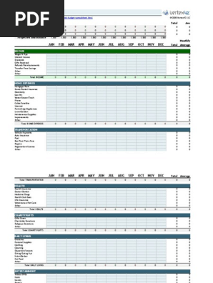 Personal Budget