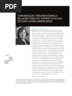 O papel das Relações Públicas nas Organizações e as Teorias da Comunicação no século XXI_