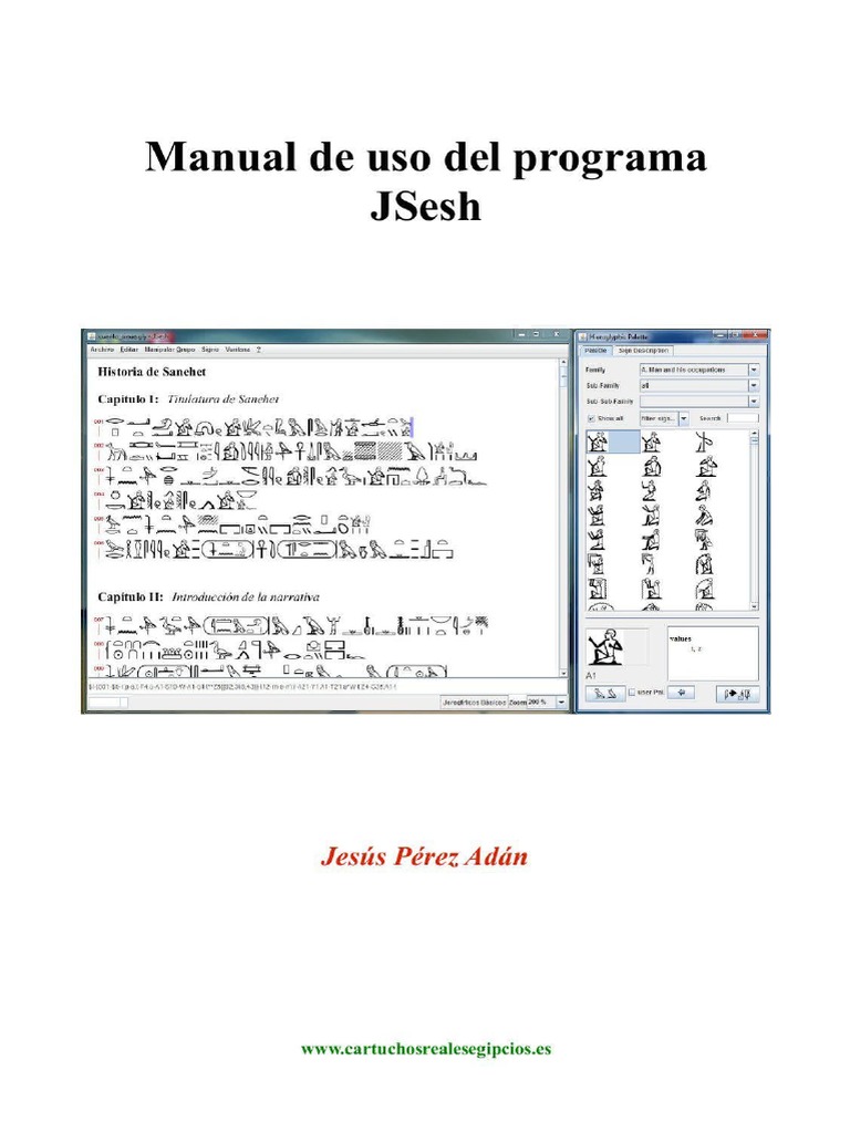 Manual Pas Uso de Jsesh | PDF