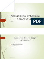 CH01-Aplikasi Excel Untuk Bisnis Dan Akuntansi