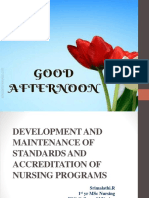 DEVELOPMENT AND MAINTENANCE OF STANDARDS AND ACCREDITATION OF.pptx