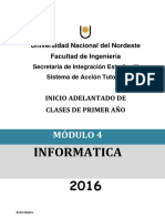 Modulo-4 Informatica 1 2016