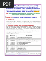 Download EHSMS Sample Templates Formats by Alina Walace SN39653321 doc pdf