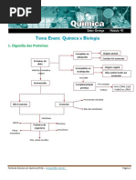 Tema Enem Química x Biologia