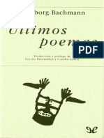 Bachmann Ingeborg - Ultimos Poemas