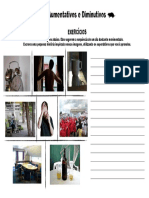 Aumentativos e Diminutivos Exercicios 2