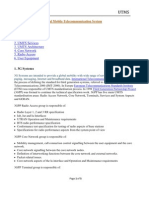 Overview of The Universal Mobile Telecommunication System