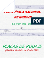 Placas de Rodaje (Perú)