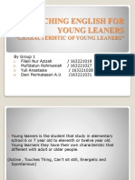 Characteristic of Young Leaners