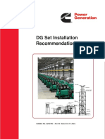 DG Set Installation Guide