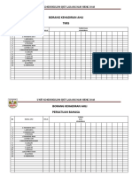 Borang Kehadiran Ahli TKRS: Unit Kokurikulum SJKT Ladang Nam Heng 2018