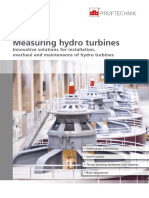 Measuring Hydro Turbines: Innovative Solutions For Installation, Overhaul and Maintenance of Hydro Turbines