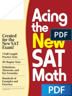 Acing The New SAT Math PDF Book