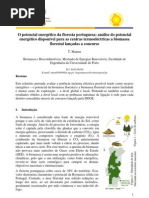 Potencial energético da floresta portuguesa
