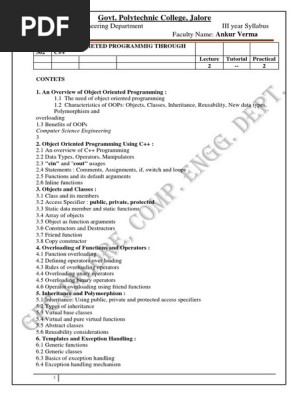 Syllabus