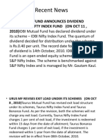 Recent News in Mutual Funds
